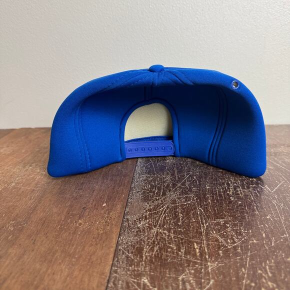 Buddy Pool Motors Harrisburg IL VINTAGE Blue Snapback Trucker Hat OSFA - Picture 7 of 8